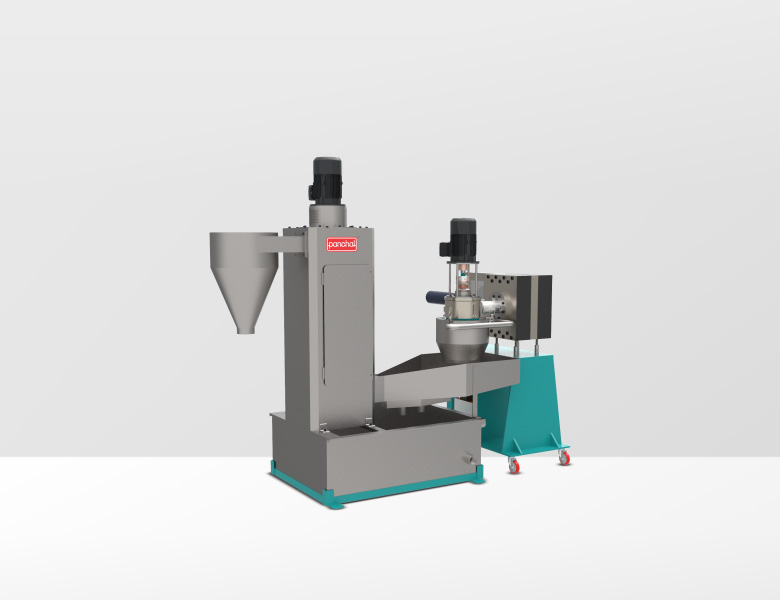 Extruder with Die-Face Cutter and Water Ring - High-performance Machinery for Plastic Processing